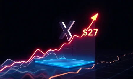 XRP price breaking through three-year consolidation channel toward $27 target