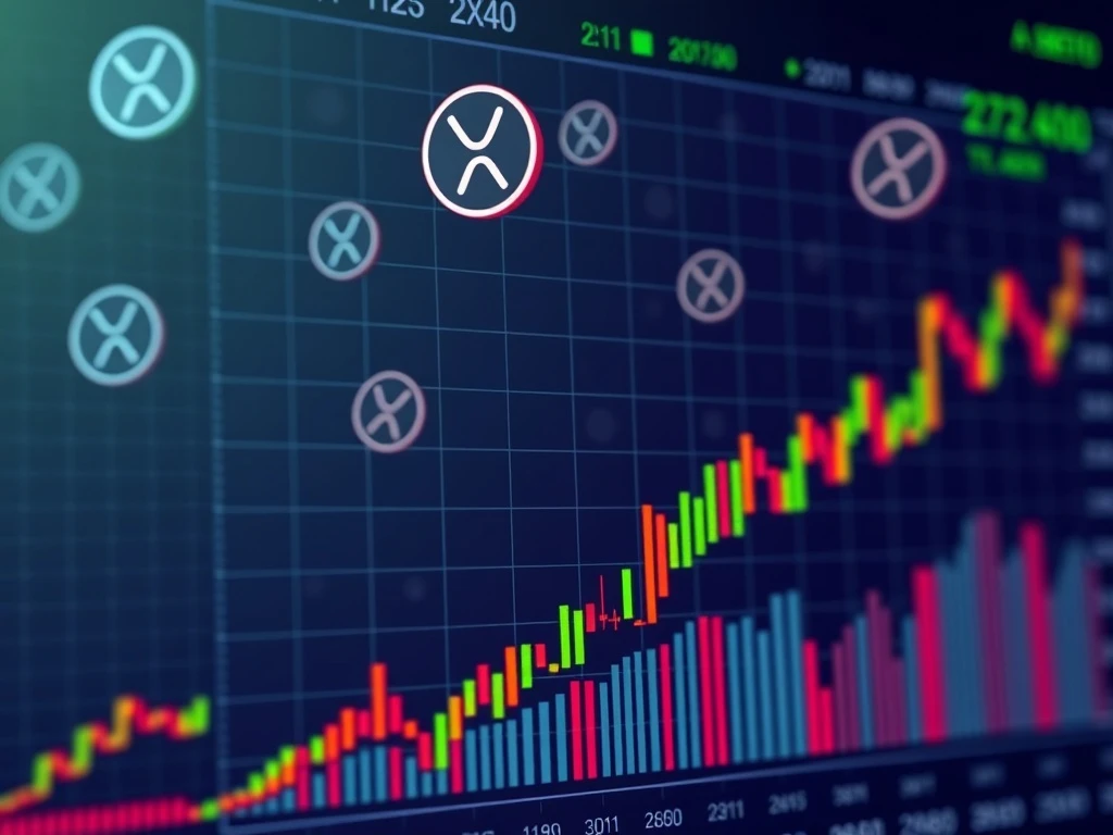 XRP price chart showing critical breakout levels and historical pattern analysis for cryptocurrency traders