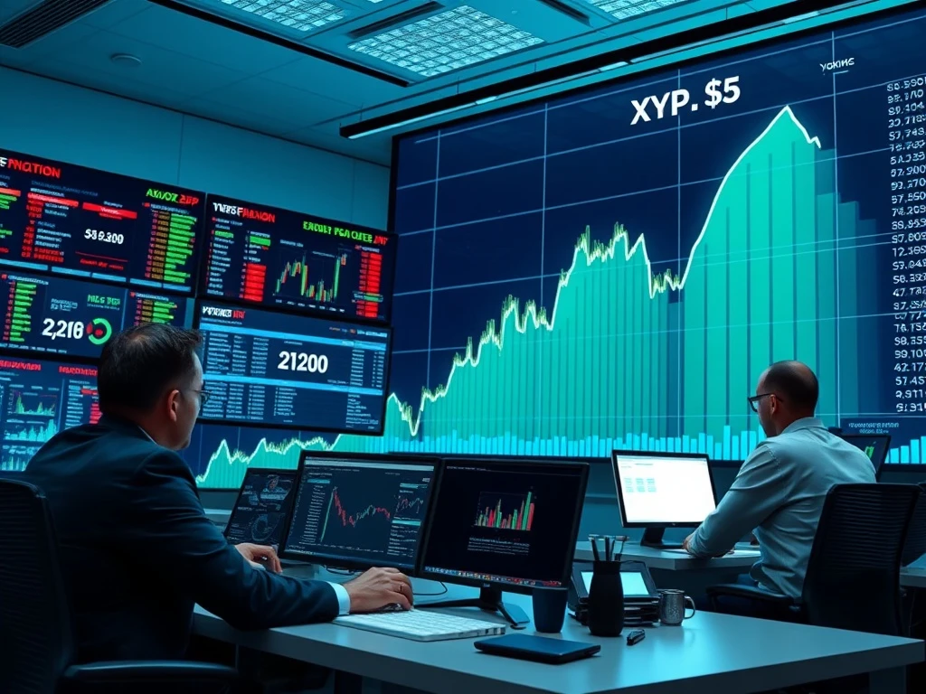 XRP price prediction chart showing bullish breakout pattern toward $20 target with institutional analysis