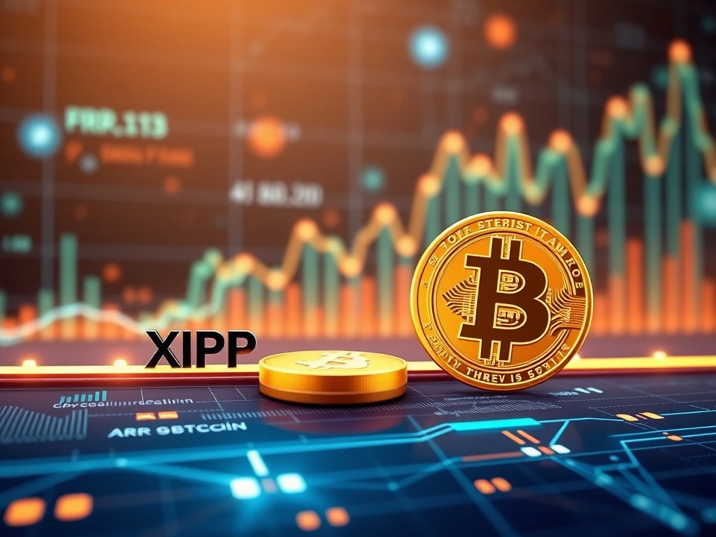 XRP price predictions analysis showing potential growth against Bitcoin by 2040