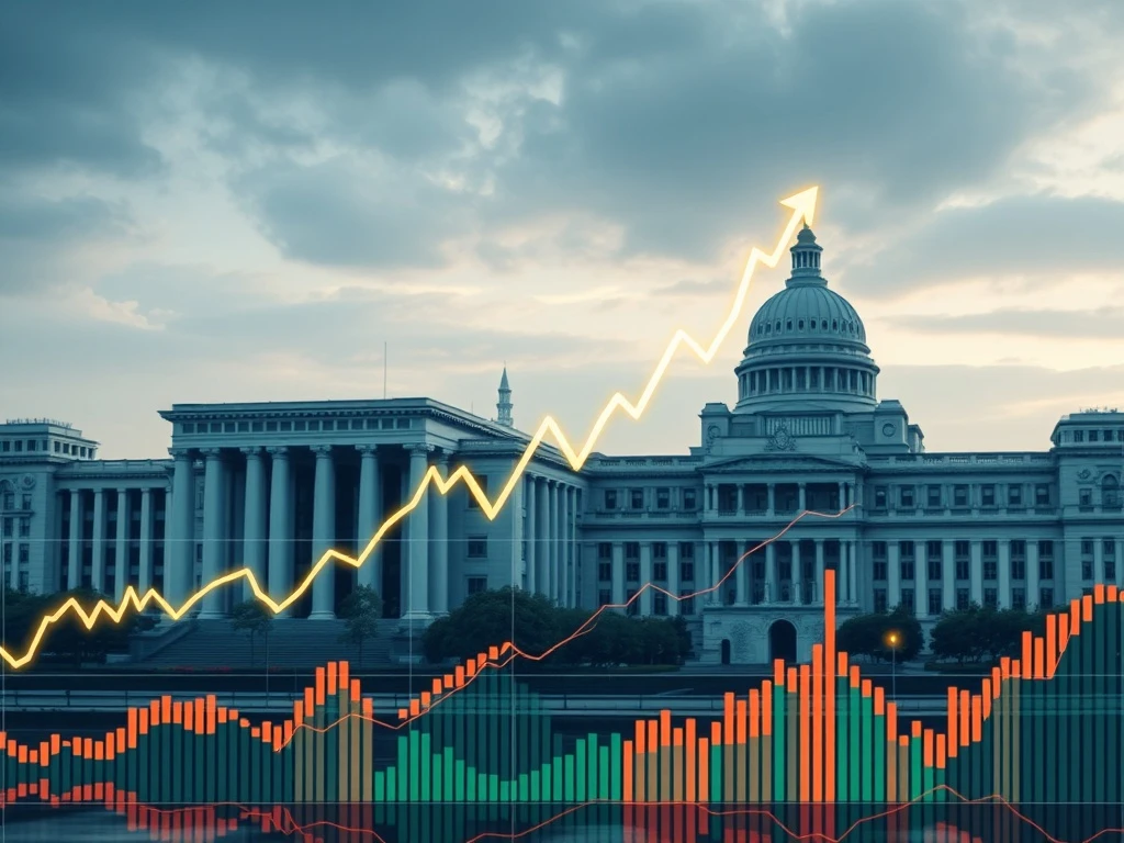 XRP price chart showing growth trajectory with institutional adoption indicators and regulatory documents