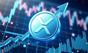 XRP rebound analysis showing cryptocurrency recovery potential with blockchain indicators
