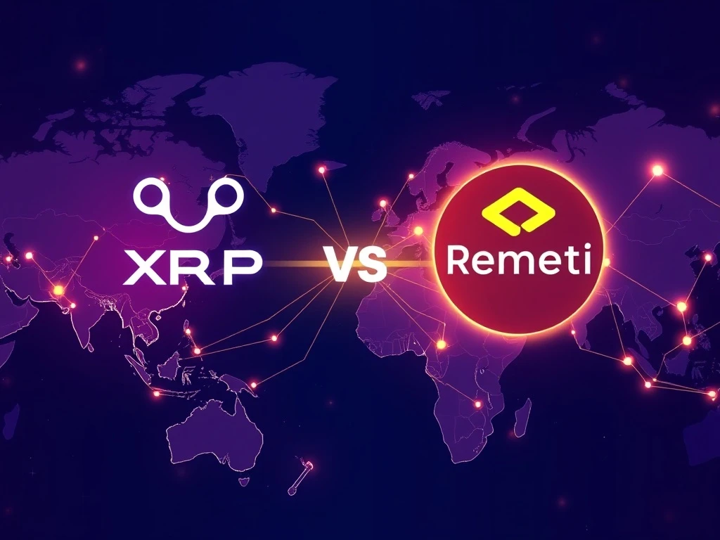 XRP versus Remittix competition in global cross-border payments blockchain technology