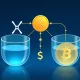 XRP-RLUSD AMM liquidity pools balancing cryptocurrency volatility with stablecoin security in DeFi ecosystem
