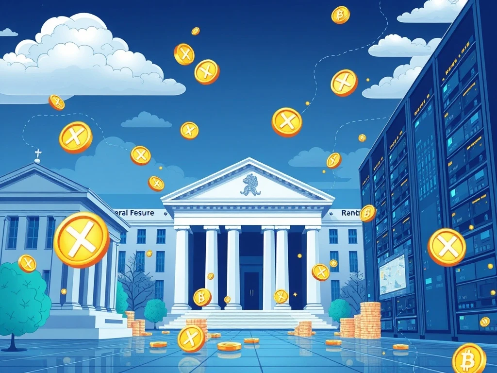 XRP strategic position analysis showing cryptocurrency growth during Federal Reserve rate cuts