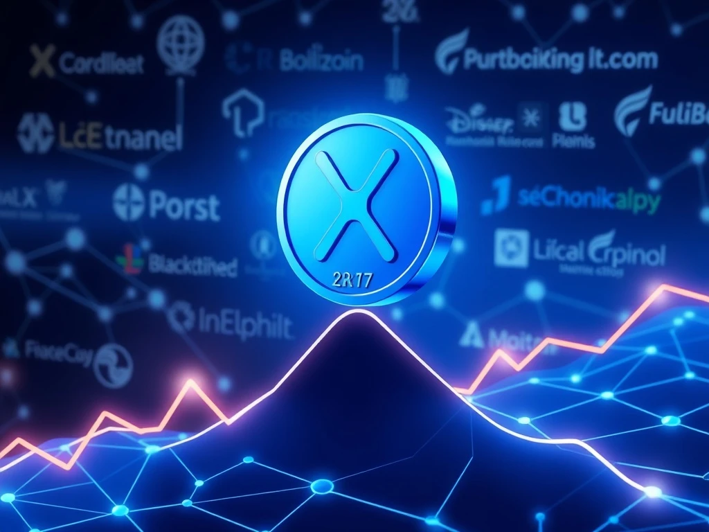 XRP support level analysis showing cryptocurrency's critical price test for blockchain payments supremacy
