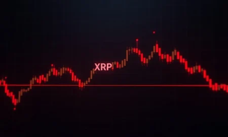 XRP support levels analysis showing critical price threshold and potential market correction patterns