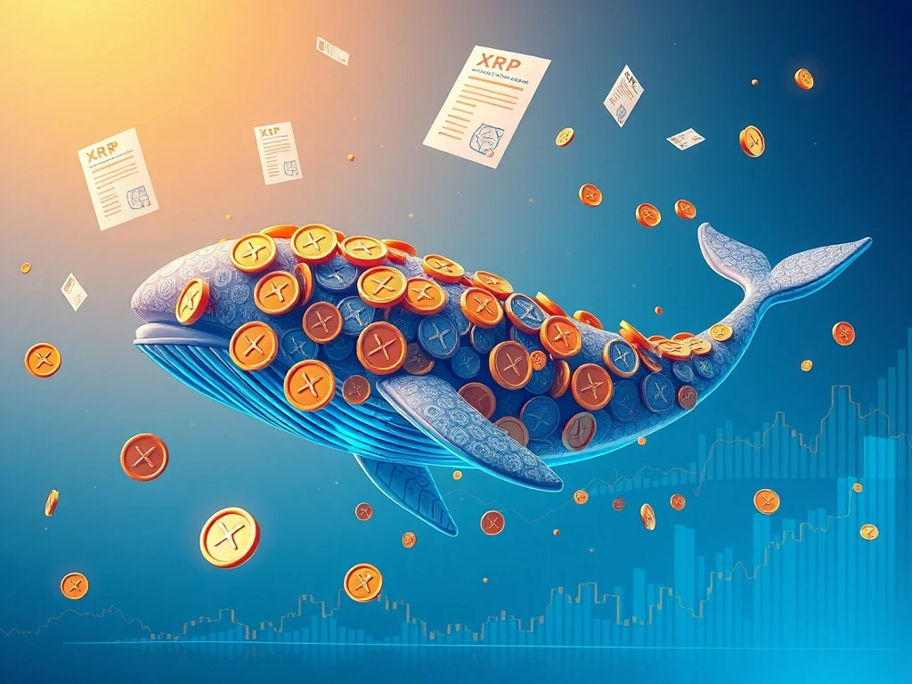 XRP whale moves driving cryptocurrency market breakout with ETF approval anticipation