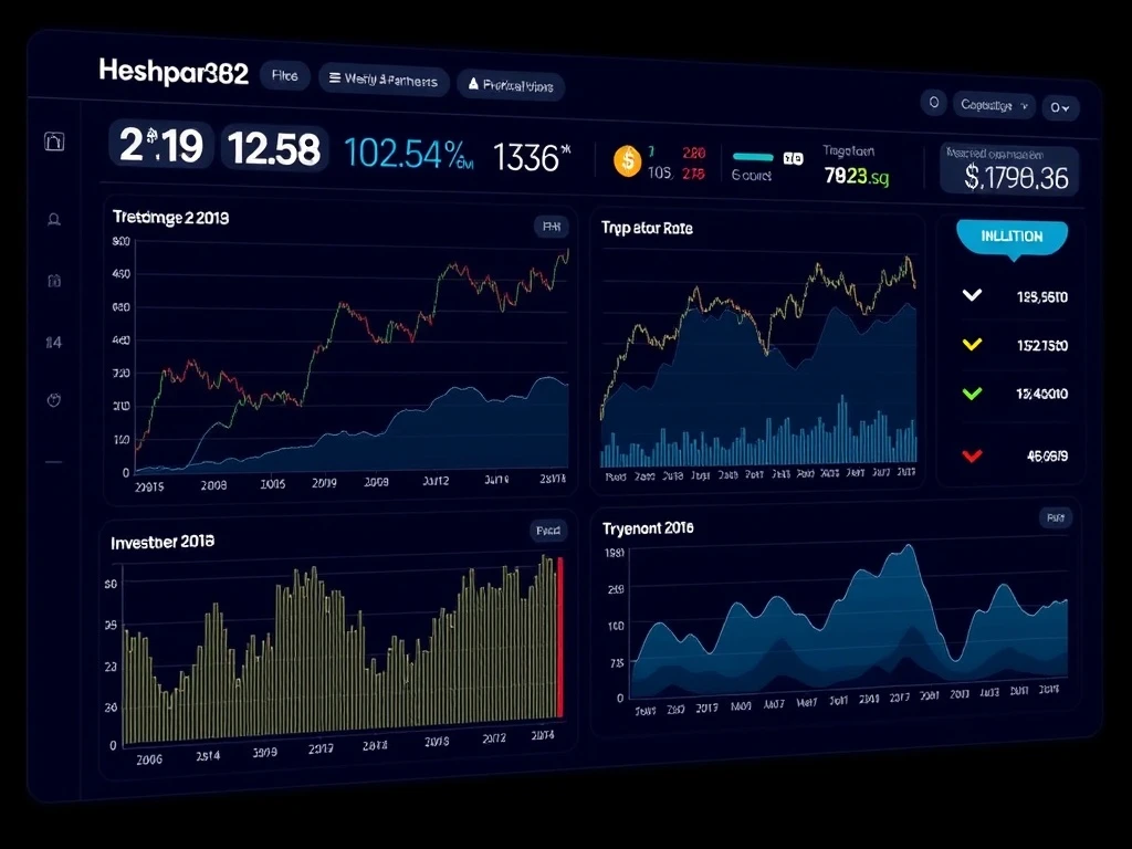 XRPI cryptocurrency dashboard showing inflation hedging portfolio allocation strategies