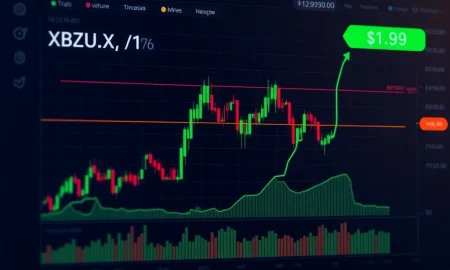 XTZ rebound analysis showing liquidation heatmap and price surge toward $1 target