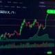 XTZ rebound analysis showing liquidation heatmap and price surge toward $1 target