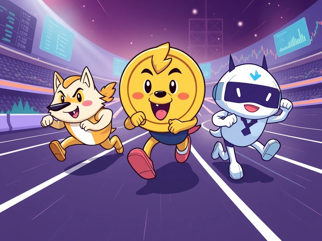 XYZVerse meme coin challenging established cryptocurrencies DOGE and PEPE in digital market competition