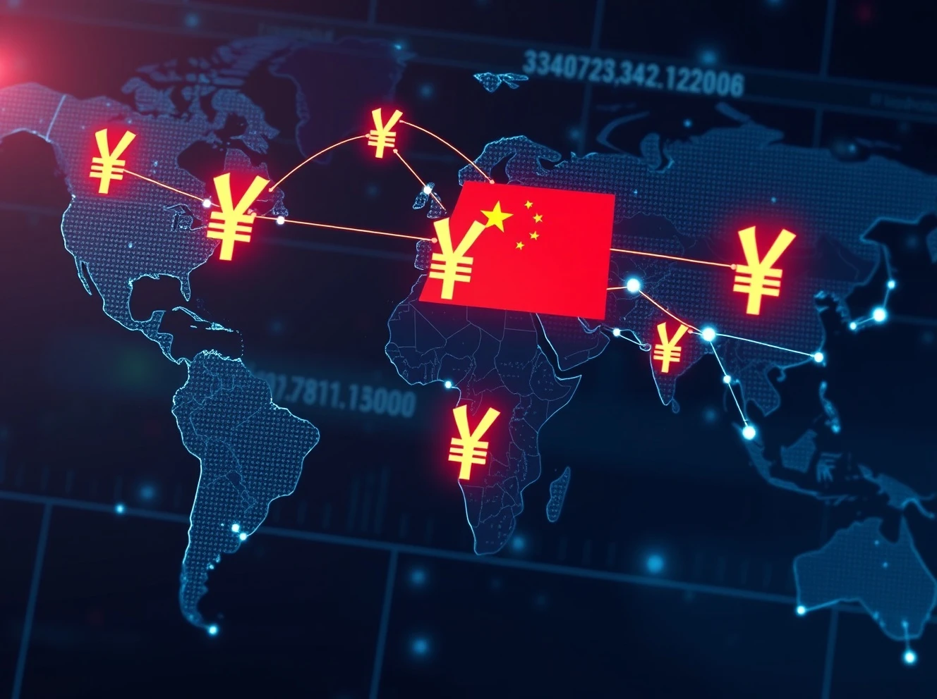 Yuan stablecoin facilitating seamless international cross-border transactions through blockchain technology