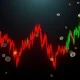 ZEN cryptocurrency extreme volatility chart showing massive price collapse and market correction