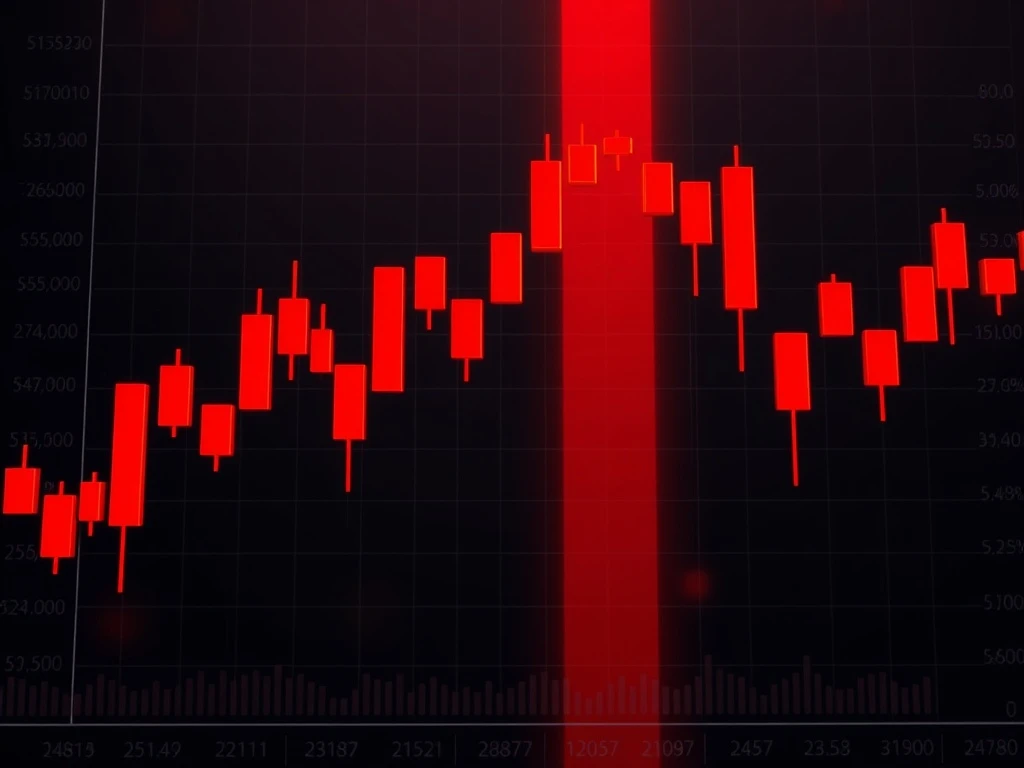 ZK token price collapse showing dramatic market downturn and investor panic