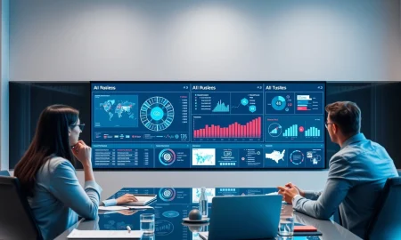 AI presentation platform transforming business communication with automated slide creation