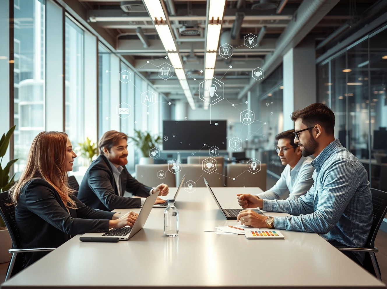 Strategic AI talent acquisition transition from startup to major tech corporation