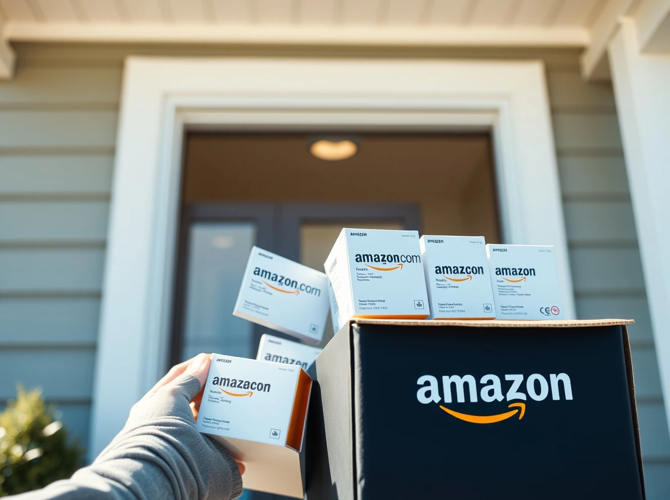 Amazon Pharmacy delivery service bringing medications directly to customers efficiently
