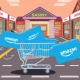 Amazon Prime shoppers changing retail landscape with delivery boxes and shopping trends