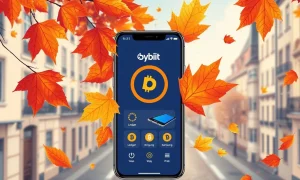 Bybit EU campaign showcasing autumn crypto rewards and hardware prizes for European traders