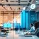 Checkout.com's rising fintech valuation shown through digital payment analytics dashboard