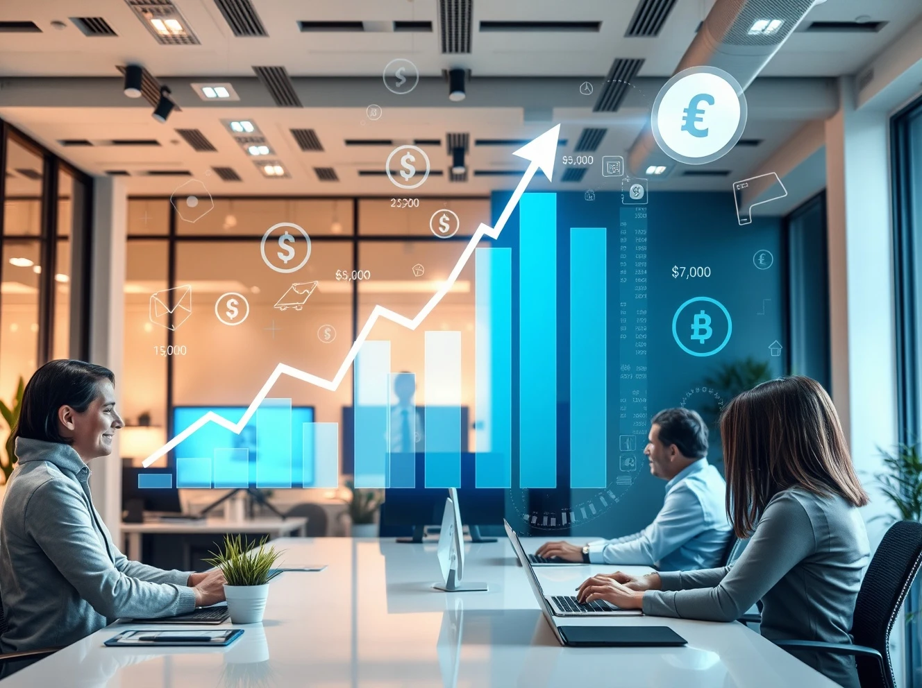 Checkout.com's rising fintech valuation shown through digital payment analytics dashboard