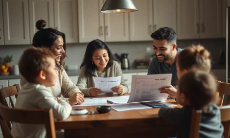 Family benefiting from expanded Child Tax Credit financial relief