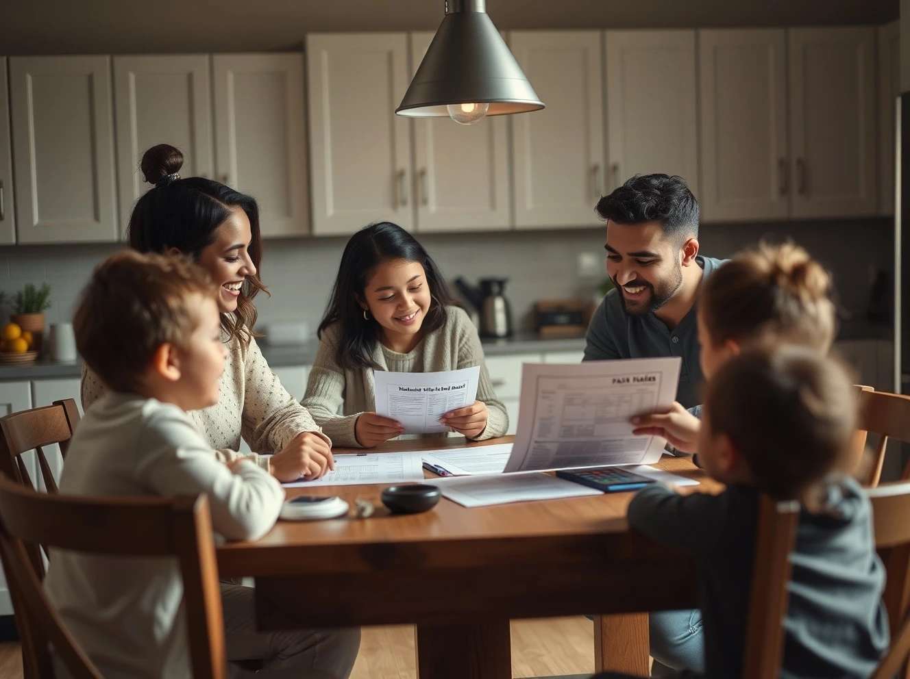 Family benefiting from expanded Child Tax Credit financial relief