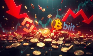 Crypto crash showing exchange failures and massive liquidations across major trading platforms