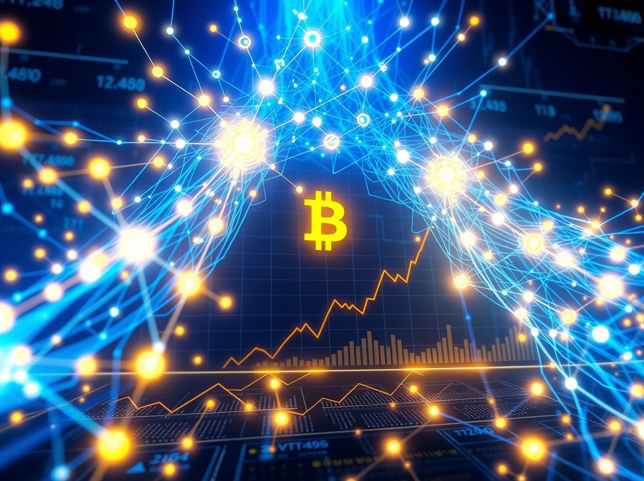 DeepSnitch AI crypto presale dashboard showing blockchain technology integration with artificial intelligence neural networks