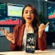 Gen Z economic commentator Kyla Scanlon explaining complex financial concepts on TikTok