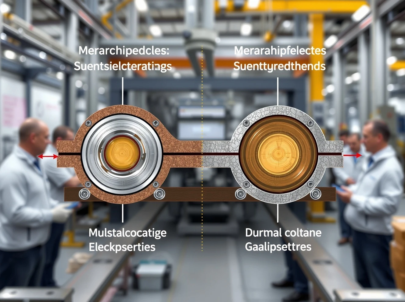 Engineering diagram showing metal coating selection for precision electroplating versus durable galvanization