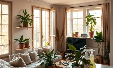 Natural home detox strategies for cleaner indoor air with plants and ventilation