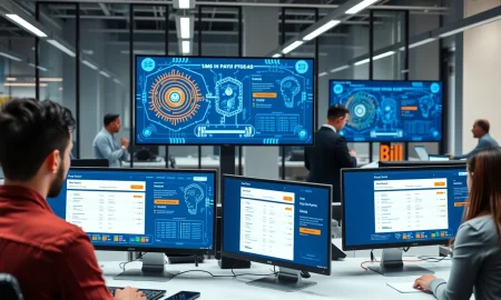 AI-powered accounts payable automation system processing business payments securely