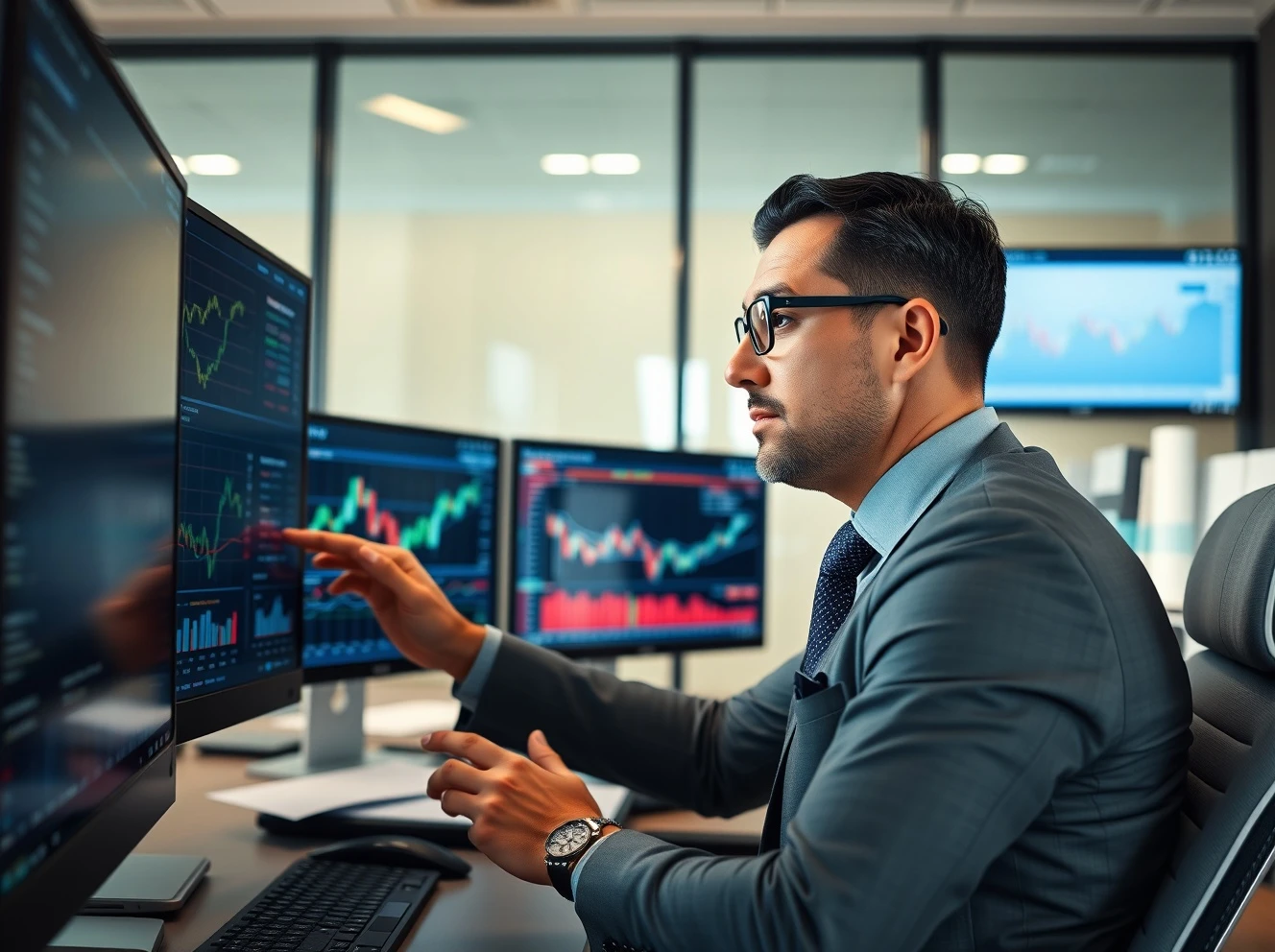Private banking evolution showing modern wealth management strategies and data analysis
