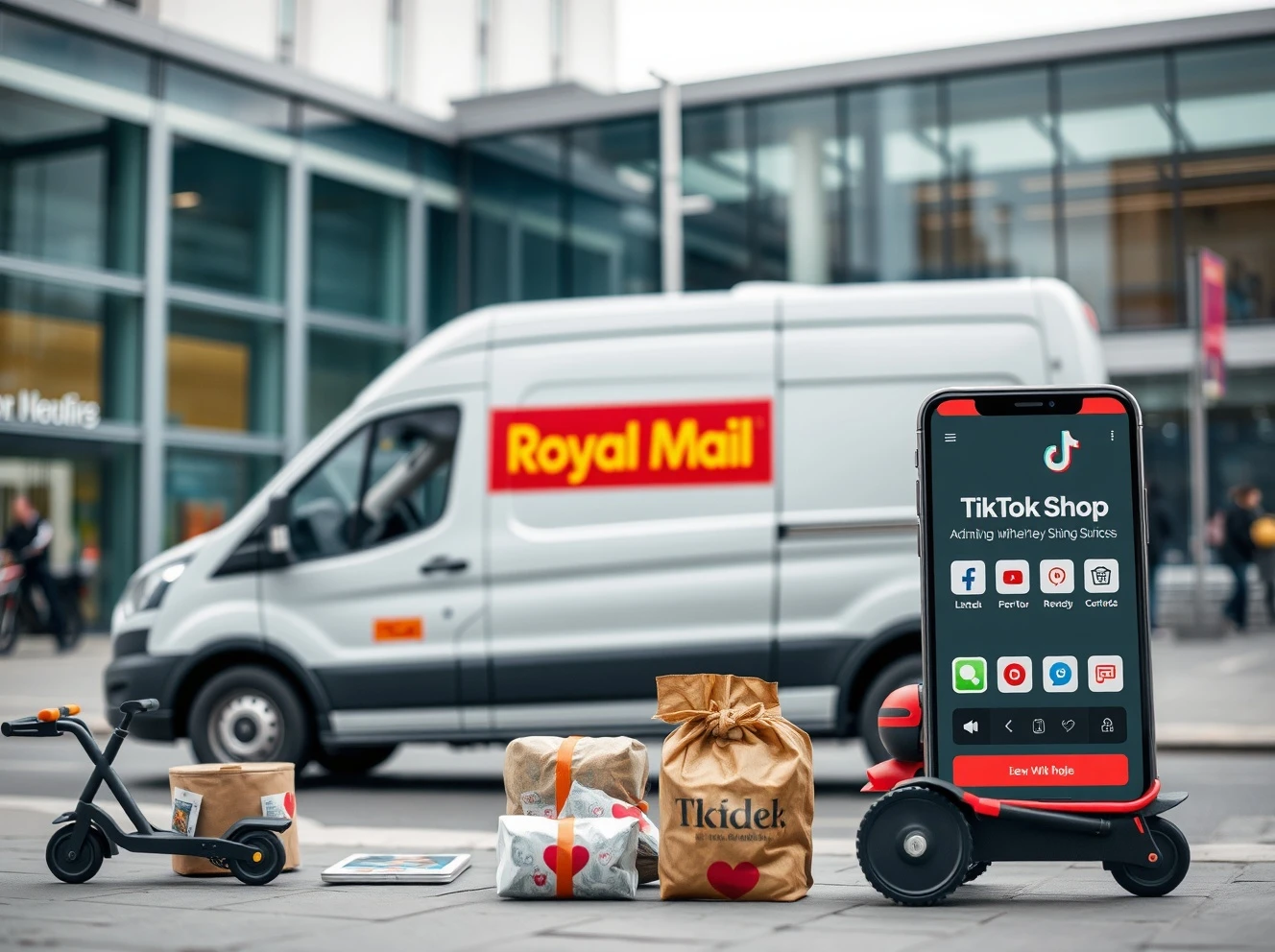 Royal Mail TikTok Shop partnership empowering UK small business e-commerce growth