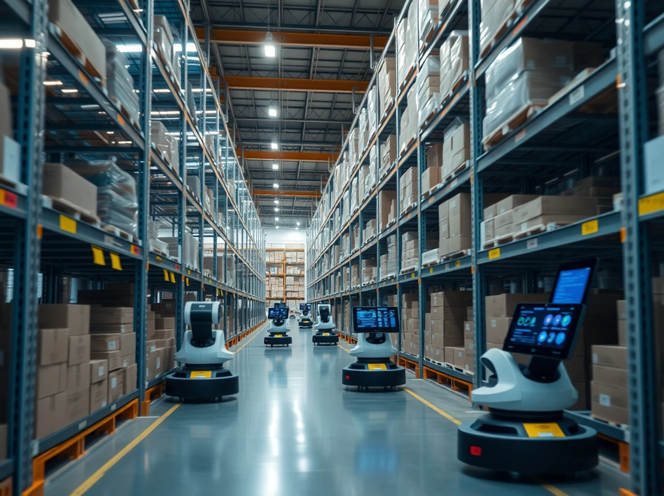 Tesco robotic warehouse automation system facing operational challenges