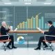 Critical analysis of third-quarter earnings reports showing financial performance charts and market trends