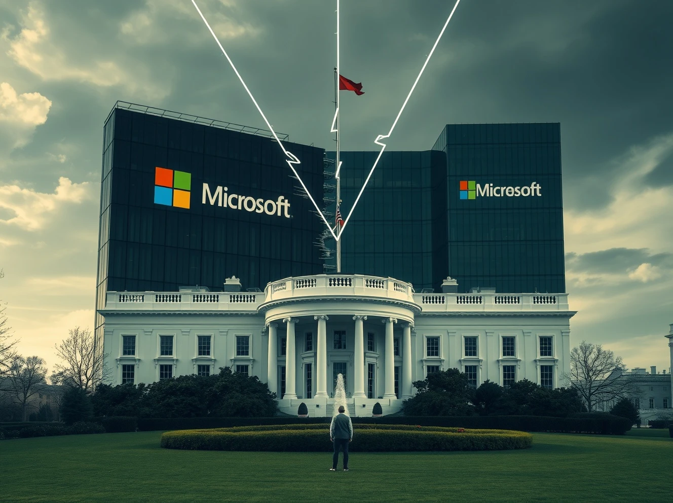 Political controversy over Microsoft Lisa Monaco security clearance demands
