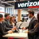 Verizon customer acquisition team demonstrating new market approach to attract subscribers