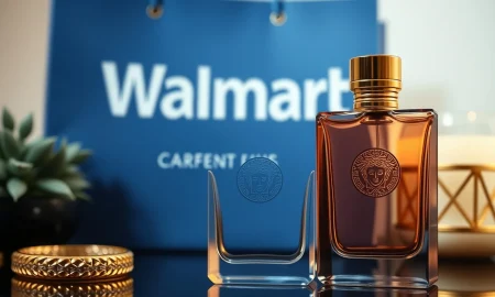 Versace cologne Walmart exclusive discount luxury fragrance bottle