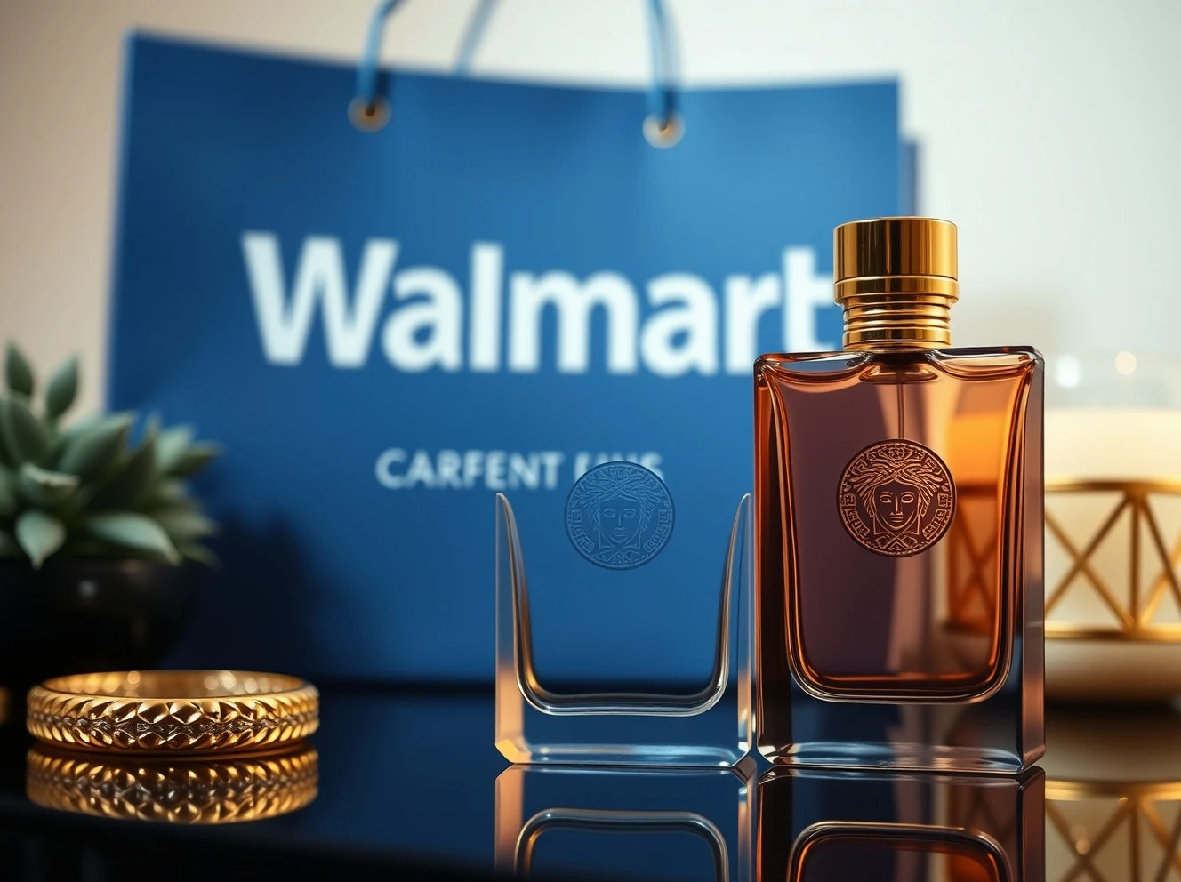 Versace cologne Walmart exclusive discount luxury fragrance bottle