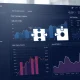 Business dashboard showing incomplete web tracking data with missing customer insights
