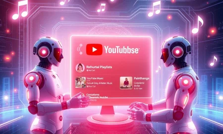 AI music hosts providing personalized commentary on YouTube Music platform