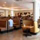 Modern affordable restaurant booths providing comfortable, durable seating in contemporary dining establishments