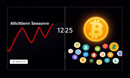 Altcoin Season Index plummets to 17 as Bitcoin dominance surges in crypto markets.