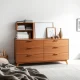 Amazon's affordable dresser provides a fantastic storage solution for organizing small spaces.