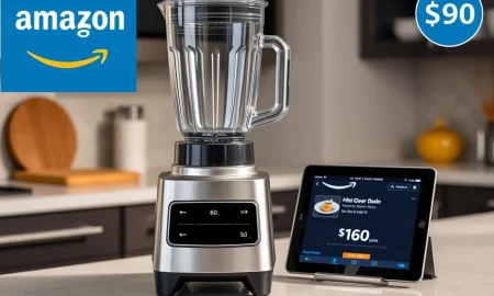 Powerful $160 blender available on Amazon for a discounted price of only $90 during a limited sale.