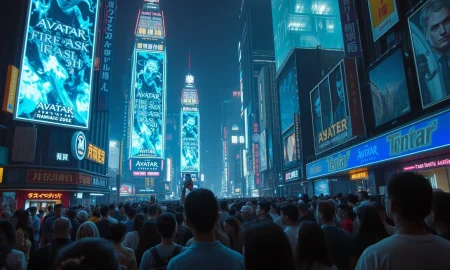 Avatar: Fire and Ash dominates box office in Asia-Pacific region with record ticket sales.