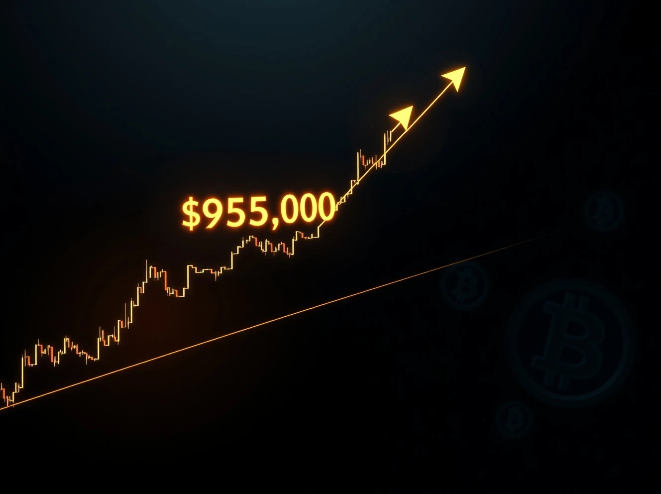 Bitcoin price chart analysis showing critical $95K breakout level with technical indicators